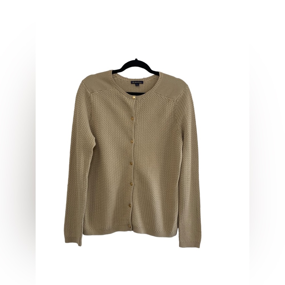 Brooks Brothers Women’s  Button Front Knit Sweater